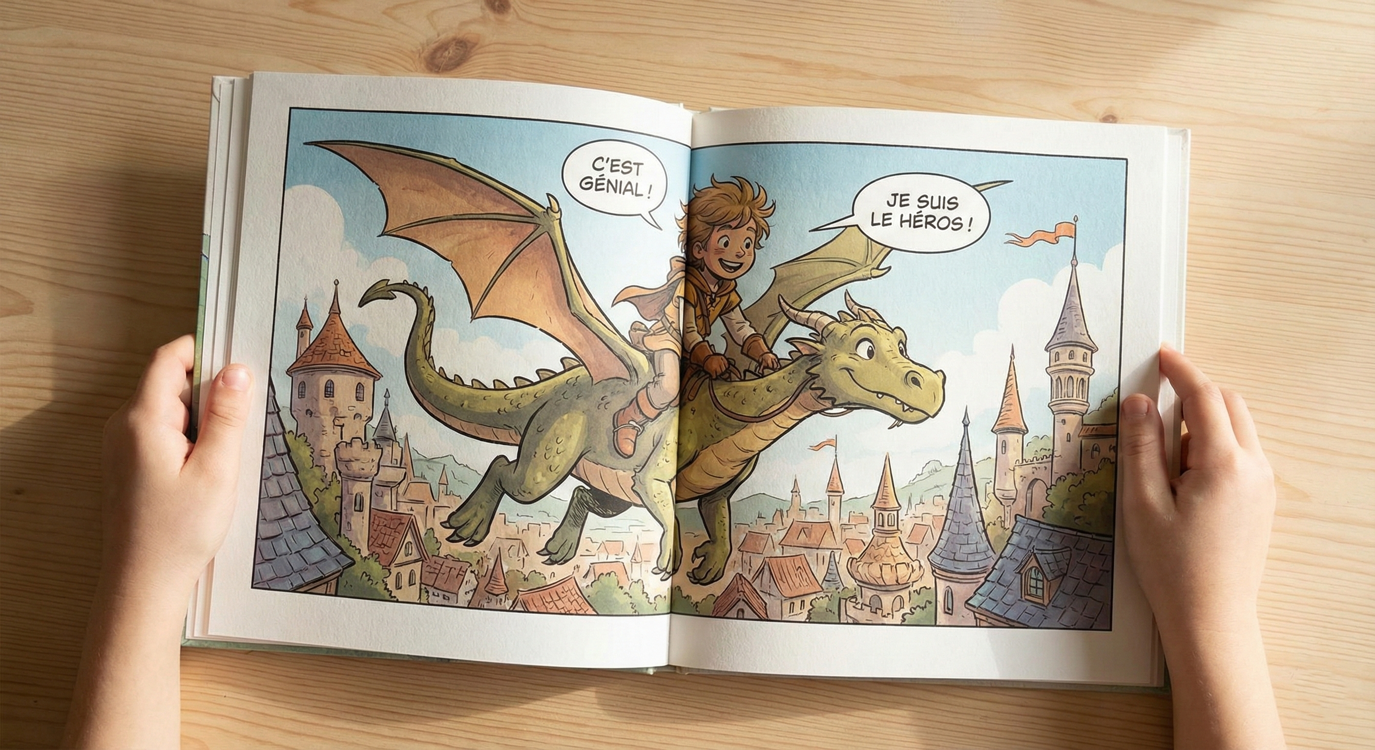 Livre Bande Dessinée Personnalisée